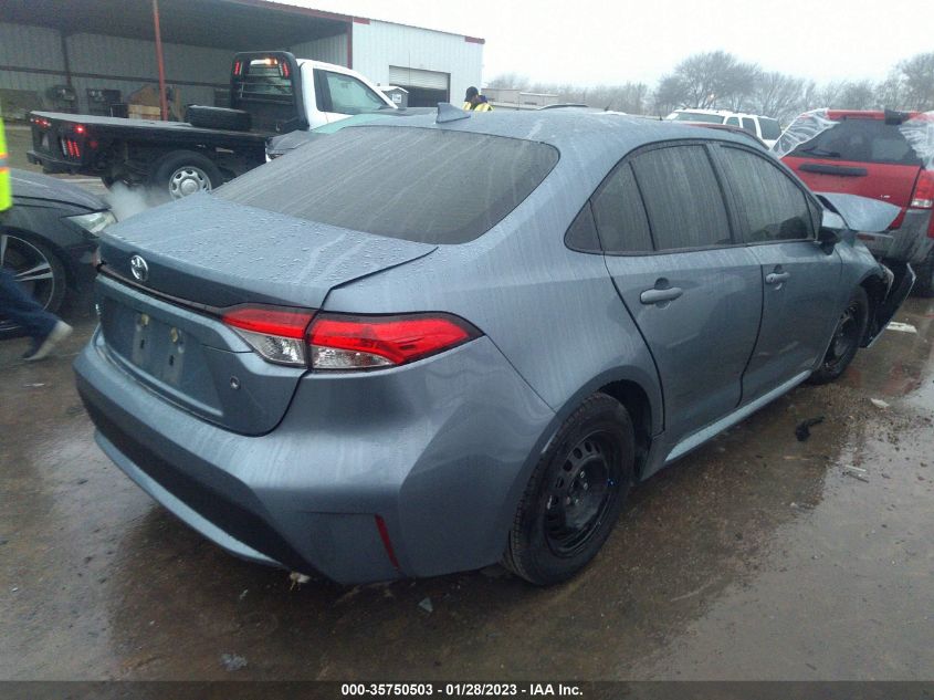 2021 TOYOTA COROLLA L VIN: JTDDPMAE3MJ134192