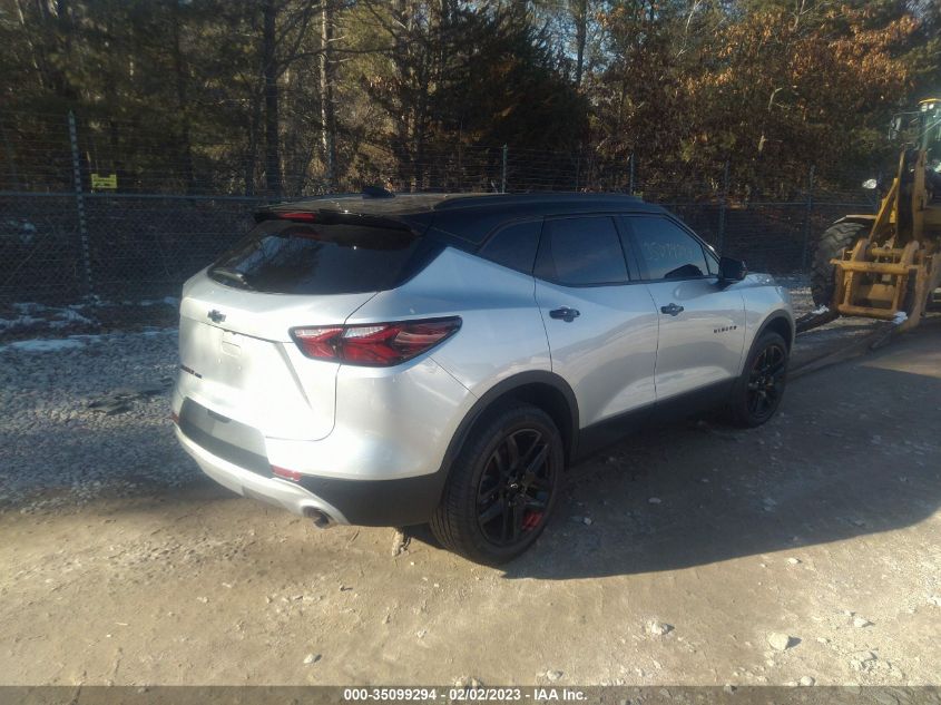 2022 CHEVROLET BLAZER LT VIN: 3GNKBHR49NS112679