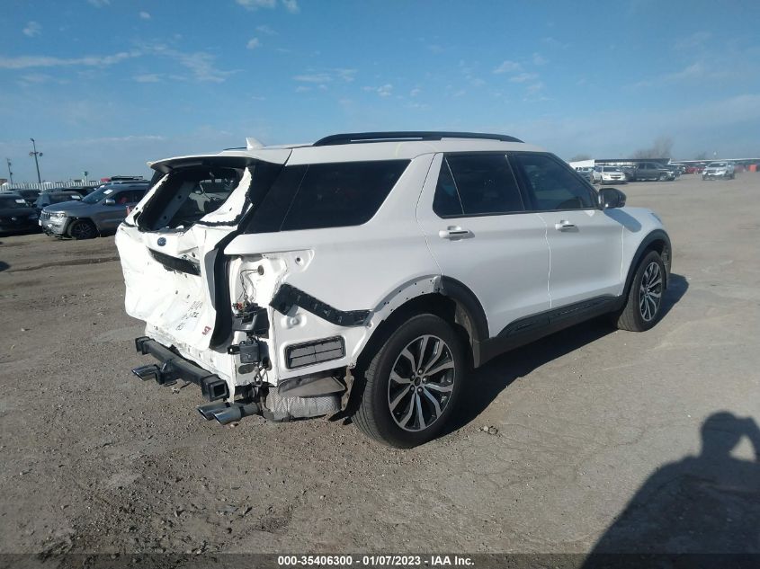 2020 FORD EXPLORER ST VIN: 1FM5K8GCXLGA52712