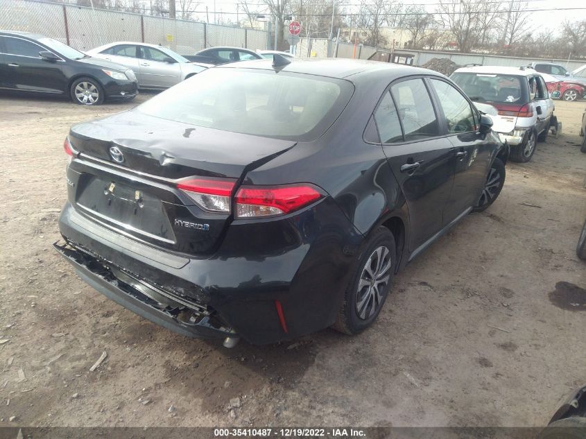 2022 TOYOTA COROLLA HYBRID LE VIN: JTDEAMDE0NJ048826