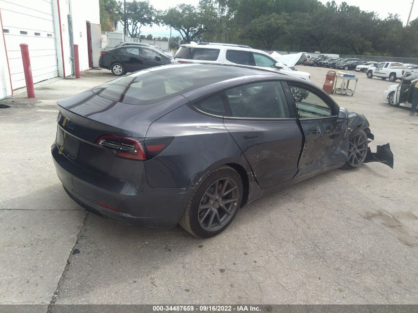 2022 TESLA MODEL 3 VIN: 5YJ3E1EA3NF101726