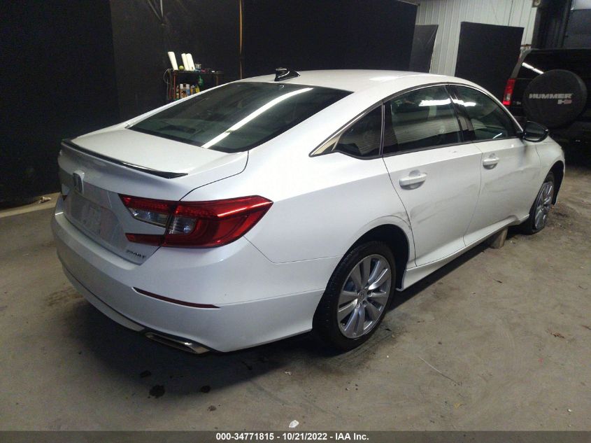 2022 HONDA ACCORD SEDAN SPORT VIN: 1HGCV1F32NA061102