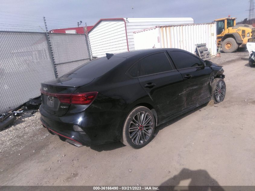 2022 KIA FORTE GT VIN: 3KPF44AC6NE421590