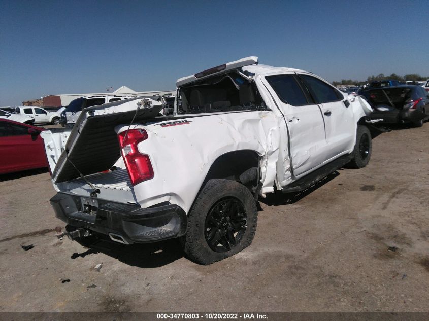 2021 CHEVROLET SILVERADO 1500 CUSTOM TRAIL BOSS VIN: 1GCPYCEF4MZ398790