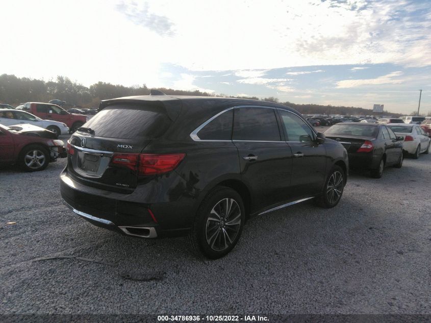 2020 ACURA MDX W/TECHNOLOGY PKG VIN: 5J8YD4H53LL049311