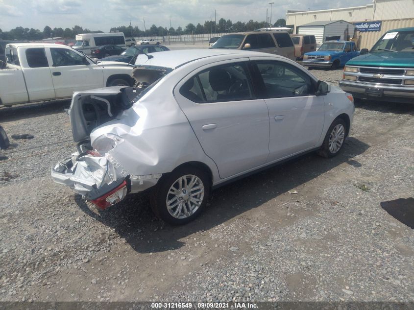 2021 MITSUBISHI MIRAGE G4 ES/LE/CARBONITE EDITION VIN: ML32FUFJ4MHF06460