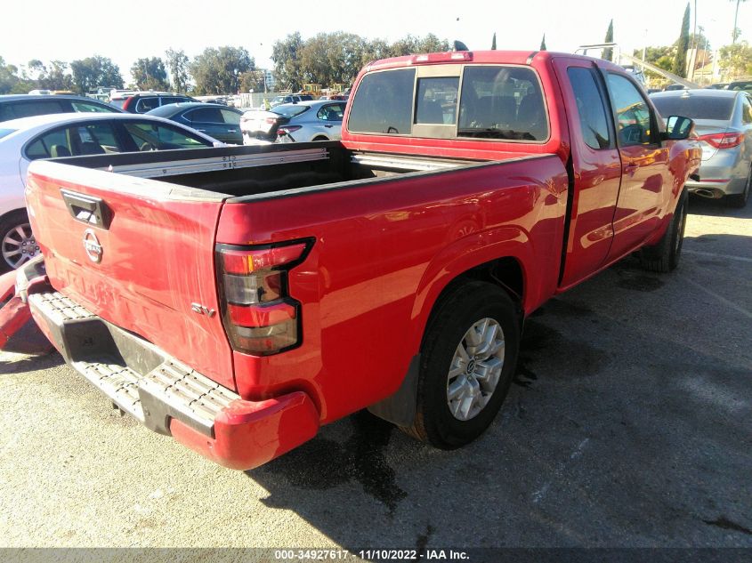2022 NISSAN FRONTIER SV VIN: 1N6ED1CL7NN622608