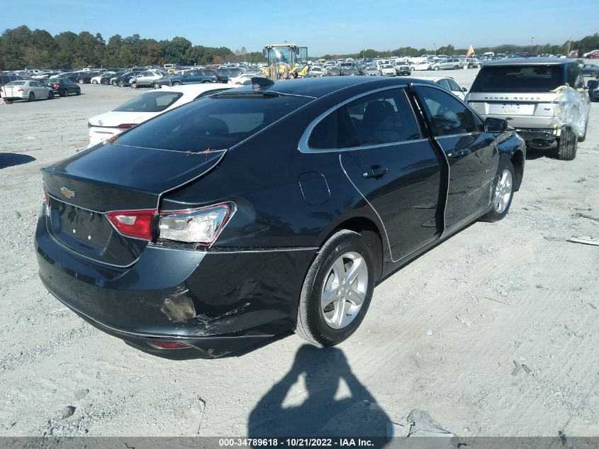 2021 CHEVROLET MALIBU LS VIN: 1G1ZB5ST6MF056719