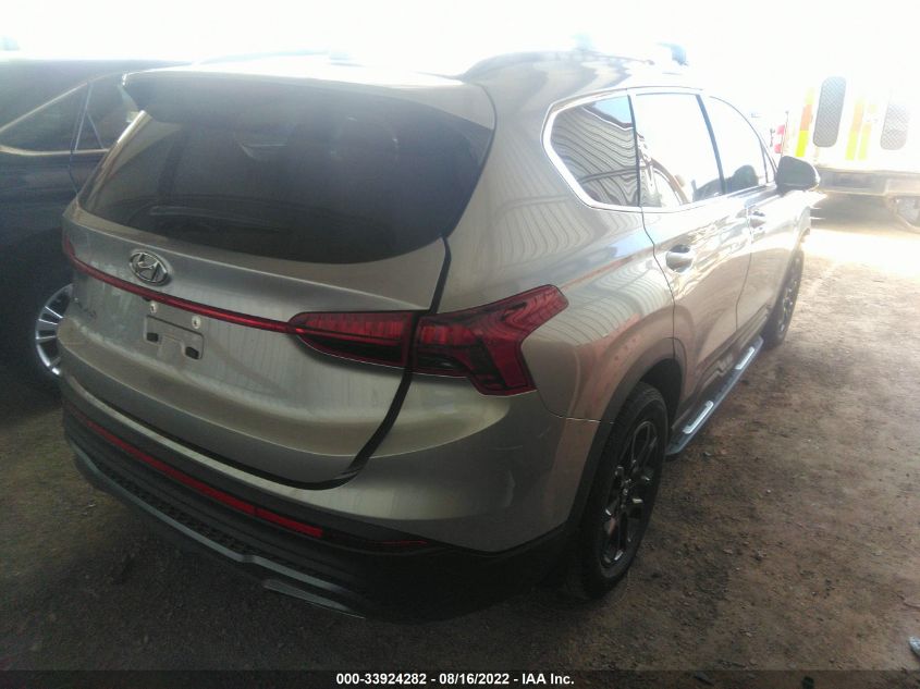 2022 HYUNDAI SANTA FE XRT VIN: 5NMS64AJ6NH424618