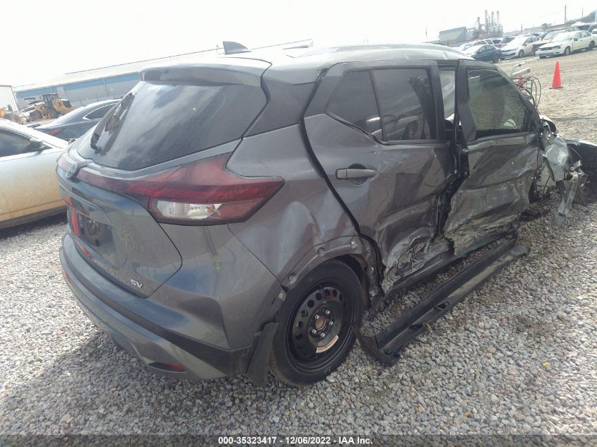 2022 NISSAN KICKS SV VIN: 3N1CP5CV8NL496322