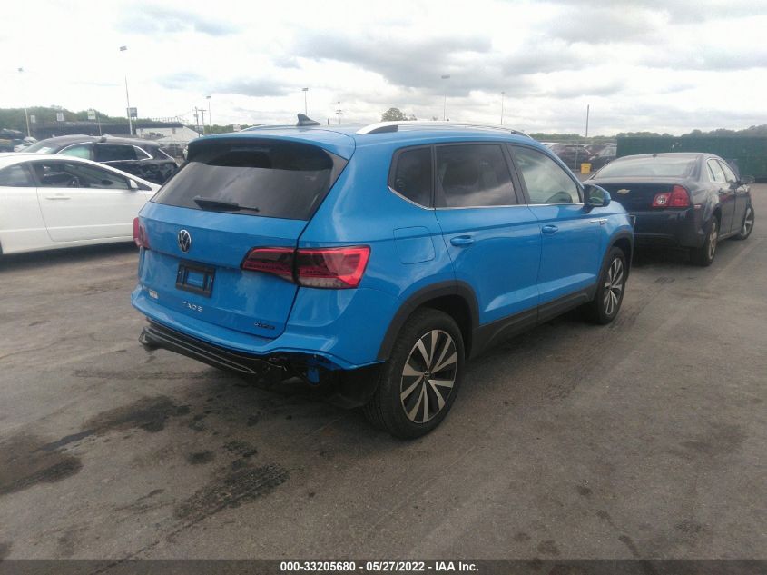 2022 VOLKSWAGEN TAOS SE VIN: 3VVWX7B24NM038432
