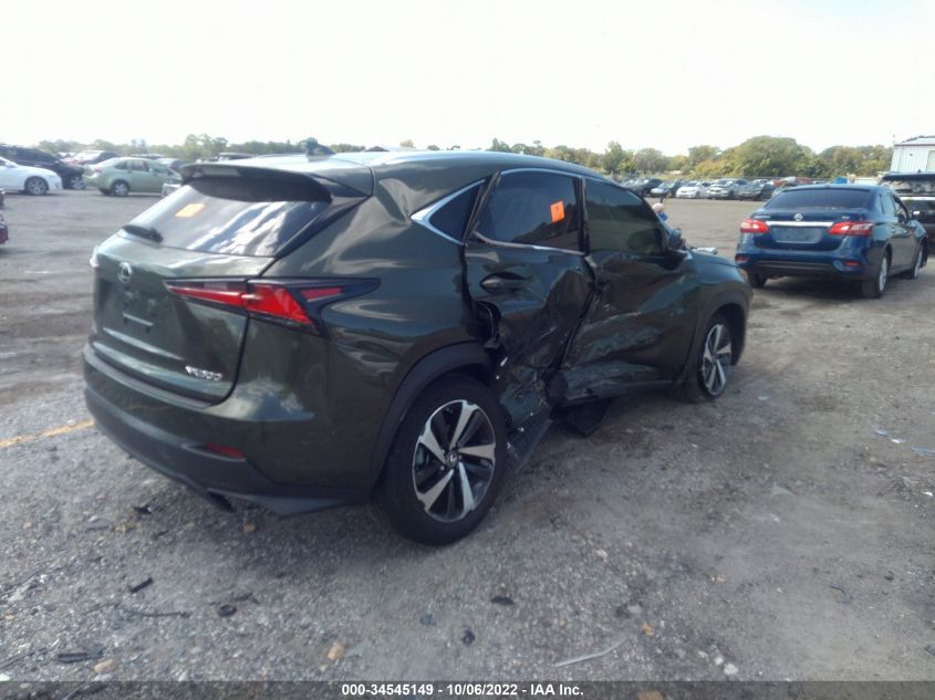 2021 LEXUS NX NX 300 VIN: JTJGARDZXM2251222