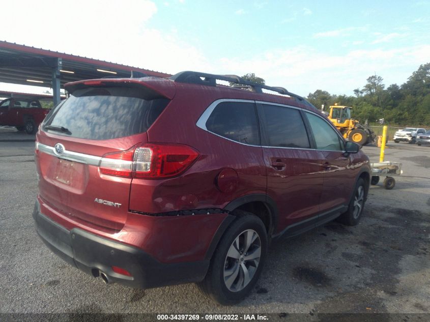 2022 SUBARU ASCENT PREMIUM VIN: 4S4WMAED4N3406607