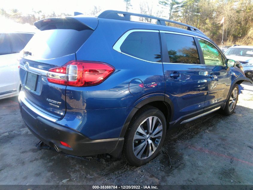 2022 SUBARU ASCENT LIMITED VIN: 4S4WMAPD8N3449084