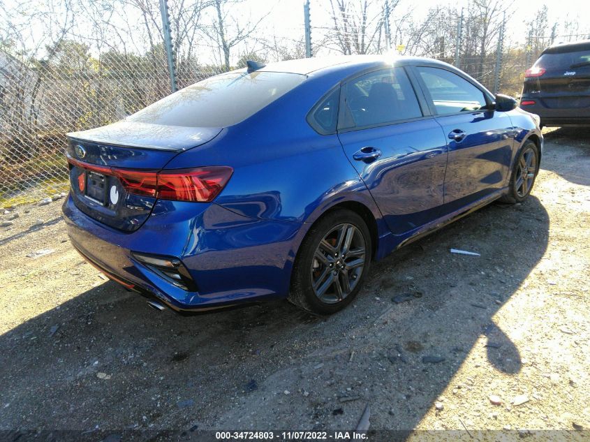 2021 KIA FORTE GT-LINE VIN: 3KPF34AD3ME357910