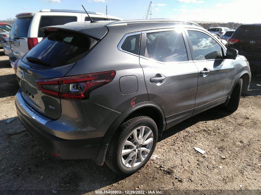 2022 NISSAN ROGUE SPORT SV VIN: JN1BJ1BV4NW344376