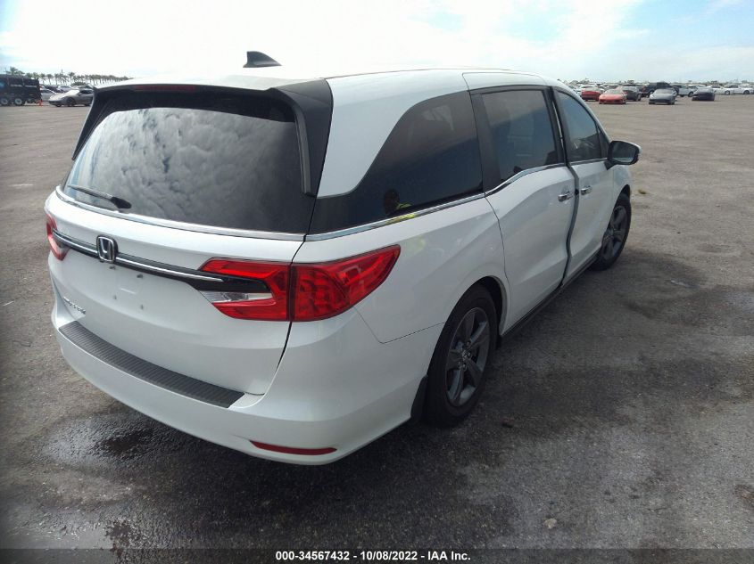 2022 HONDA ODYSSEY EX VIN: 5FNRL6H55NB033439
