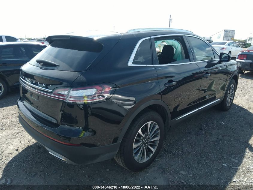 2022 LINCOLN NAUTILUS STANDARD VIN: 2LMPJ6J98NBL02282