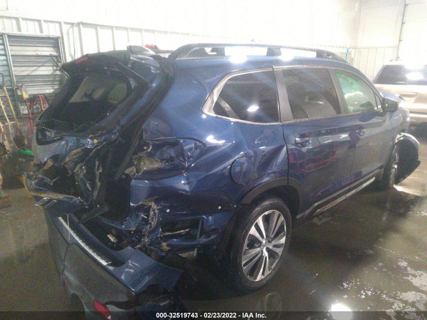 2022 SUBARU ASCENT LIMITED VIN: 4S4WMAPD8N3411306