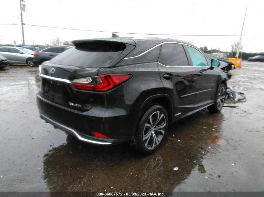 2022 LEXUS RX RX 450H VIN: 2T2HGMDA2NC091919