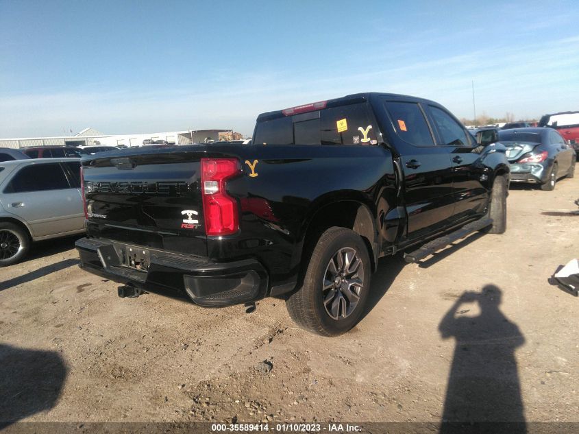 2021 CHEVROLET SILVERADO 1500 RST VIN: 3GCPWDED6MG125733
