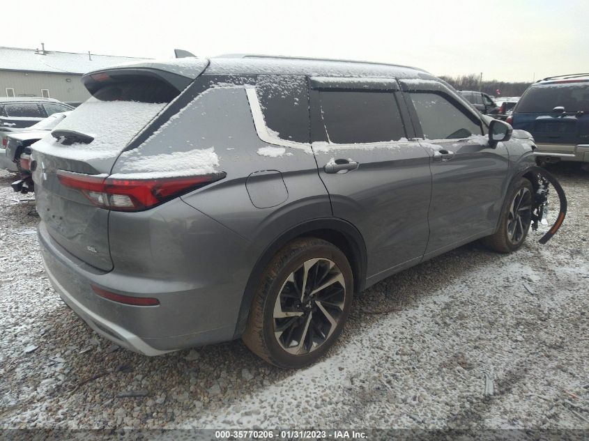 2022 MITSUBISHI OUTLANDER SEL VIN: JA4J4VA85NZ052442
