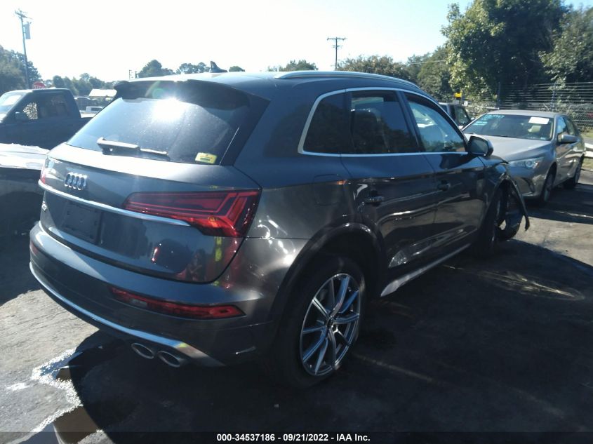 2022 AUDI SQ5 PREMIUM VIN: WA1A4AFY8N2040909