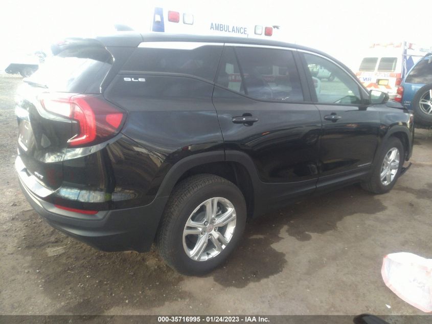 2022 GMC TERRAIN SLE VIN: 3GKALTEV3NL161507
