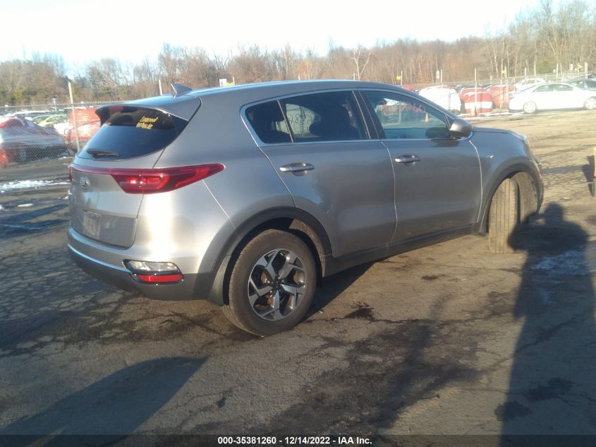 2022 KIA SPORTAGE LX VIN: KNDPMCAC0N7995021