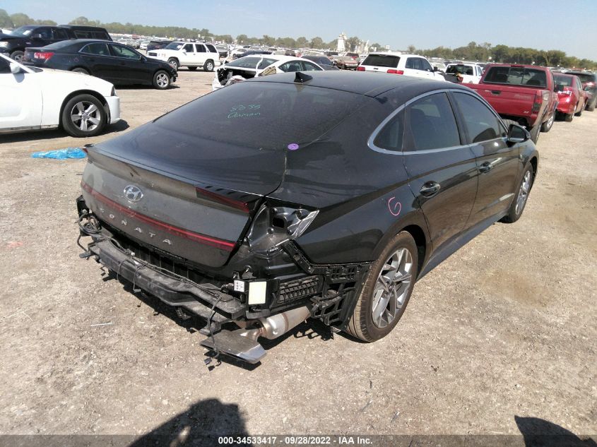 2022 HYUNDAI SONATA SEL VIN: KMHL14JA3NA230220