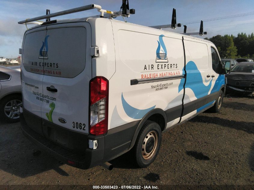 2021 FORD TRANSIT CARGO VAN VIN: 1FTBR1Y84MKA28957