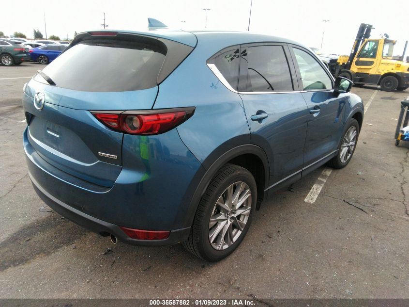 2021 MAZDA CX-5 GRAND TOURING VIN: JM3KFADMXM1373984