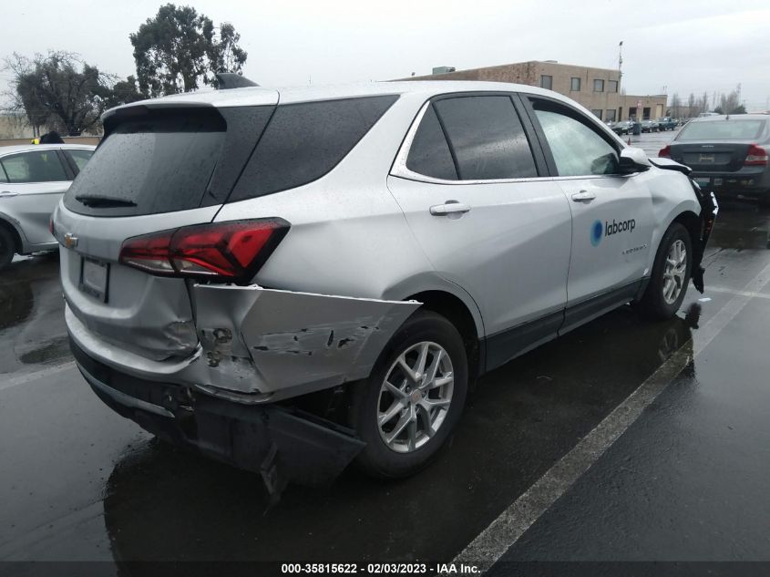 2022 CHEVROLET EQUINOX LT VIN: 3GNAXJEV3NL225377