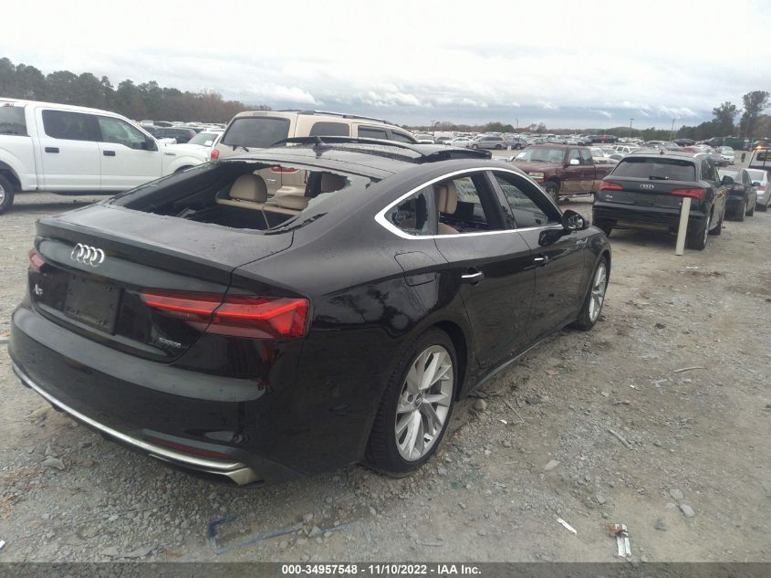 2020 AUDI A5 SPORTBACK PREMIUM VIN: WAUANCF51LA004385