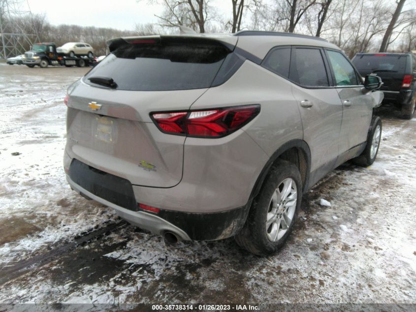 2021 CHEVROLET BLAZER LT VIN: 3GNKBBRA8MS551552