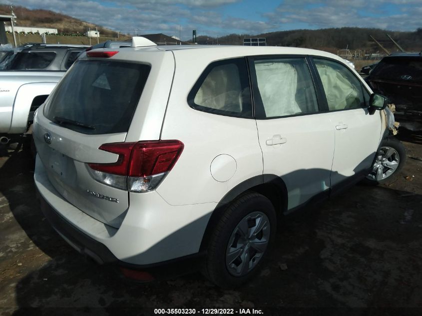 2022 SUBARU FORESTER VIN: JF2SKAAC1NH500244