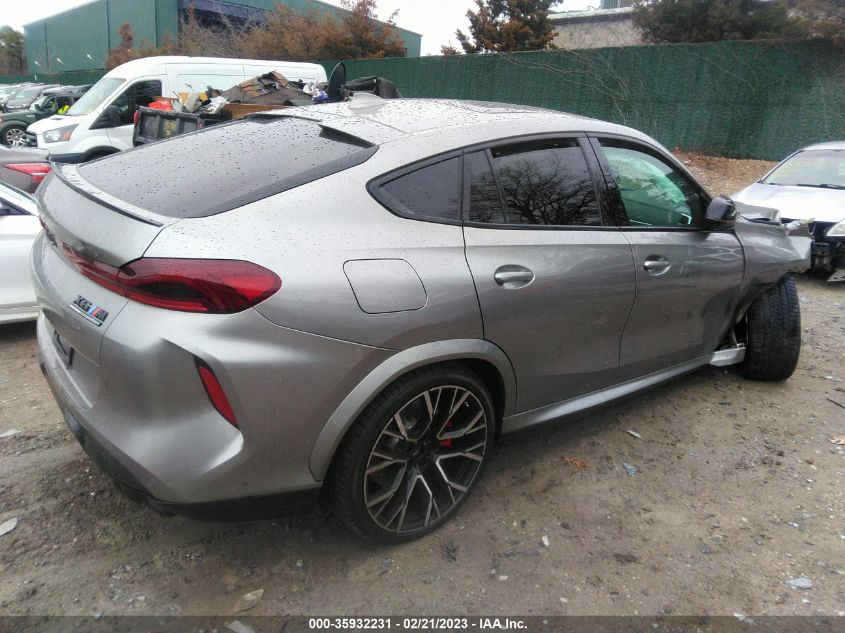 2022 BMW X6 M VIN: 5YMCY0C00N9N24549