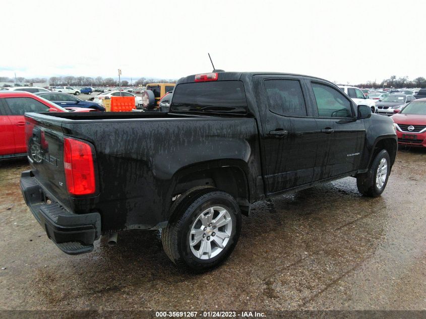 2021 CHEVROLET COLORADO 2WD LT VIN: 1GCGSCEA9M1273207