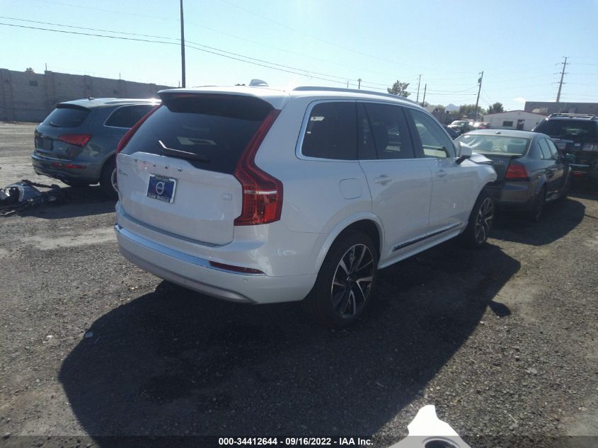 2022 VOLVO XC90 RECHARGE INSCRIPTION EXPRESSION VIN: YV4H600Z2N1866183