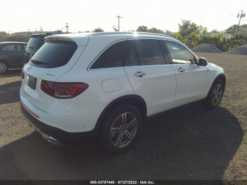 2022 MERCEDES-BENZ GLC GLC 300 VIN: W1N0G8EB1NV341320