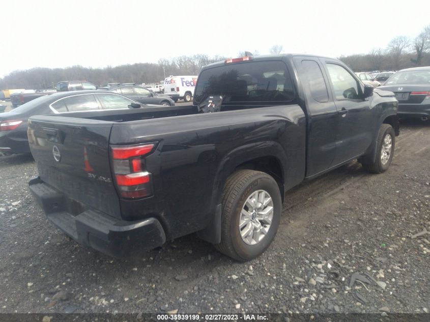 2022 NISSAN FRONTIER SV VIN: 1N6ED1CMXNN653876