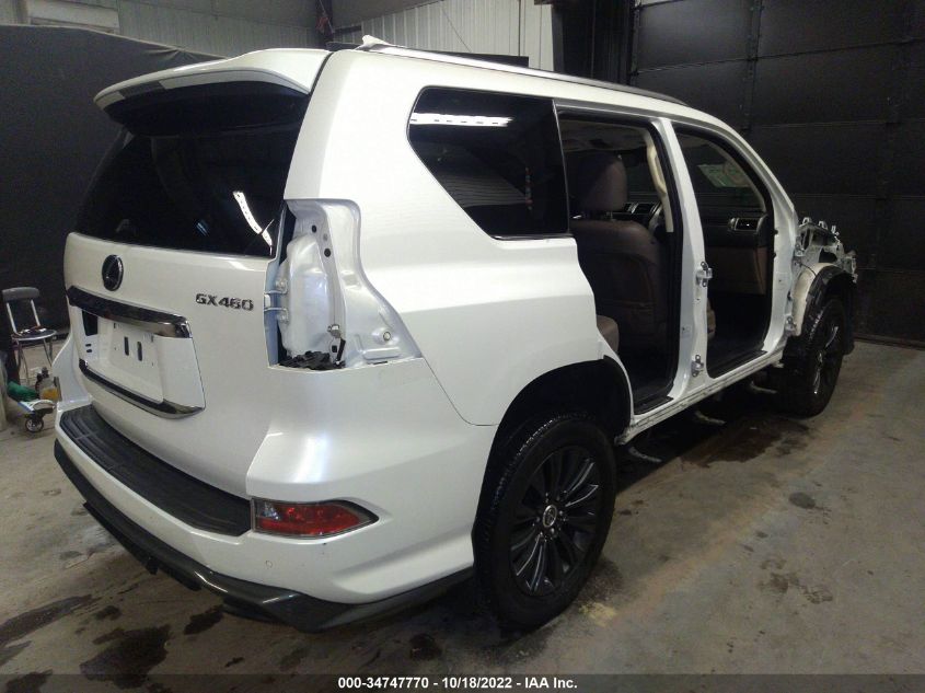 2021 LEXUS GX GX 460 PREMIUM VIN: JTJAM7BX1M5293439