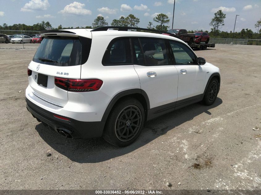 2021 MERCEDES-BENZ GLB AMG GLB 35 VIN: W1N4M5BB9MW115726