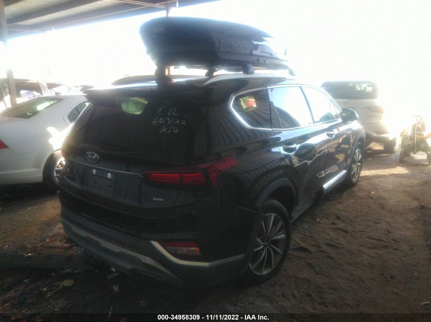 2020 HYUNDAI SANTA FE SEL VIN: 5NMS3CAD7LH250651