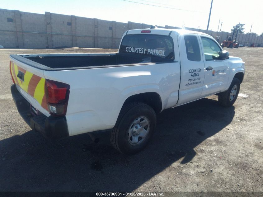 2022 TOYOTA TACOMA 2WD SR/SR5 VIN: 3TYRX5GN9NT051054