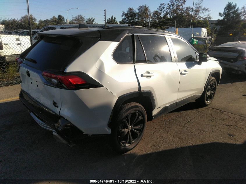 2022 TOYOTA RAV4 HYBRID XSE VIN: 4T3E6RFV9NU081269
