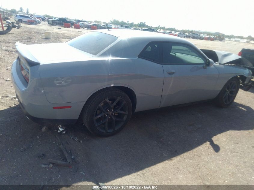 2022 DODGE CHALLENGER SXT VIN: 2C3CDZAG6NH182294