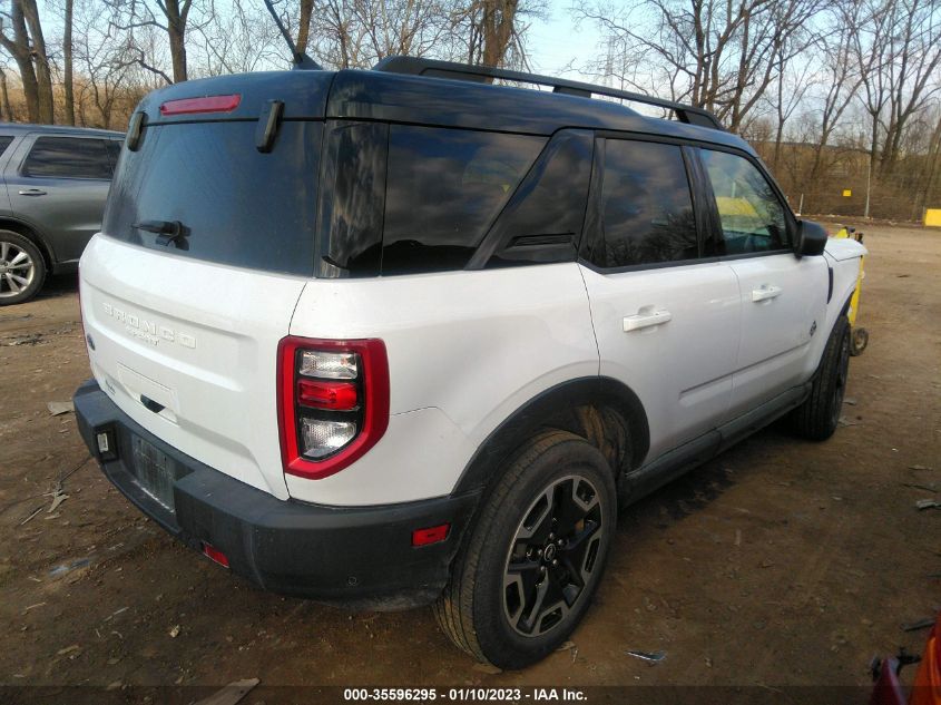 2021 FORD BRONCO SPORT OUTER BANKS VIN: 3FMCR9C60MRA35629