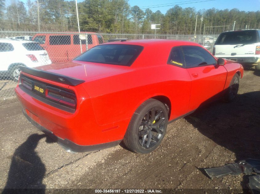 2022 DODGE CHALLENGER R/T VIN: 2C3CDZBT8NH124926