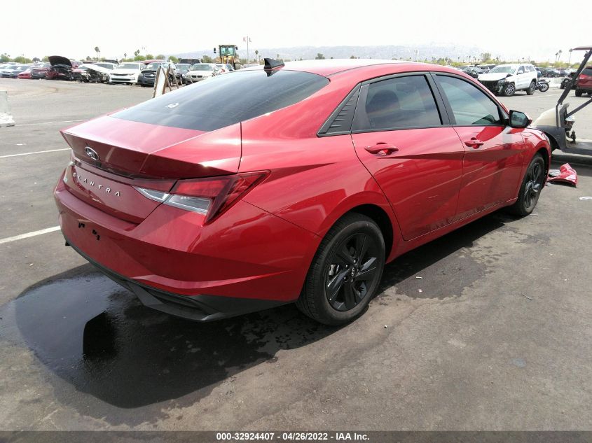 2022 HYUNDAI ELANTRA SEL VIN: KMHLS4AG3NU260933